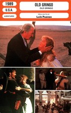 Fiche Cinéma - LUIS PUENZO. OLD GRINGO. 1989