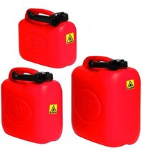 Bidon Plastique Rouge 20 L