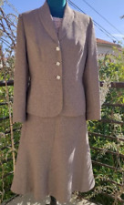 tailleur veste et jupe assortis taille 42 anne weyburn ne se froisse pas