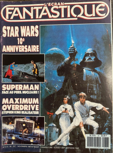 Magazine ecran fantastique - magazine,