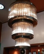 Ancien plafonnier à tige en