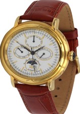 Trias Montre Ovals Montre Automatique 35 Pierres Mixte Affichage Calandrier