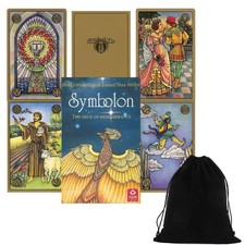 Symbolon Pocket Tarot Deck De Souvenir Cartes Ésotériques Agm Avec Sac 1067015