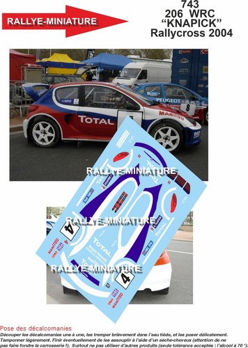 Decals ref 0743 peugeot - decals,