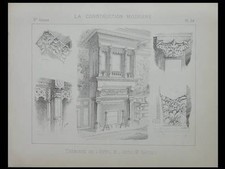 CHEMINEE DE SALON - 1892 -