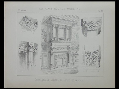 Cheminee salon 1892 - de,