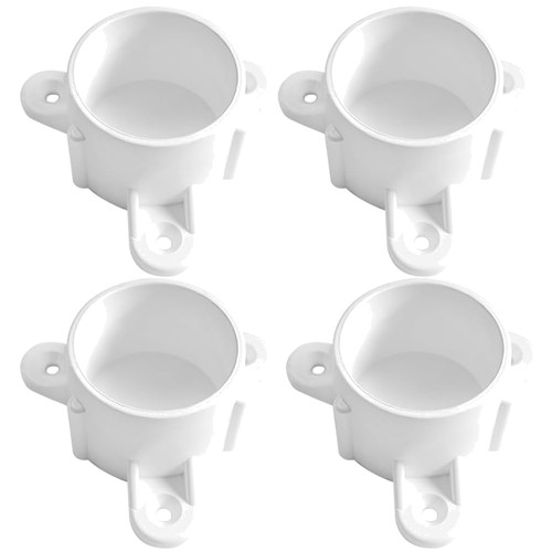 Pvc rod holder caps - 2",