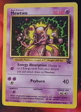Pokemon Mewtwo Black Star Promo 14 Wizards - English En