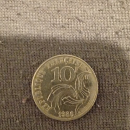 Pièce france francs - france, 10