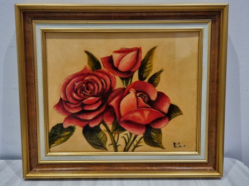 Superbe nature morte florale - ,