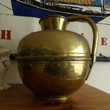 Véritable Grande Canne à Lait Normande XIXe  H 32 cm 2.8 Kg !