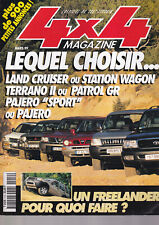 4X4 MAGAZINE N°210 HONDA HR-V / GRAND VITARA / FREELANDER / WAGON R 4X4 / NIVA