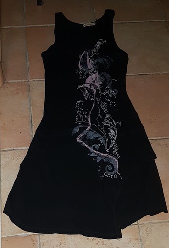 Robe noire kalisson - noire, s