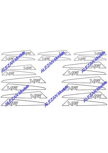 Alezan models decalcomanies - .,