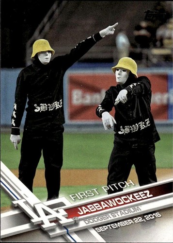 2017 topps 30 jabbawockeez - 2017, #fp-30