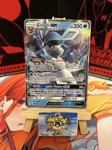 Carte pokémon givrali gx - carte,