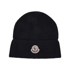 Moncler Bonnet en coton avec