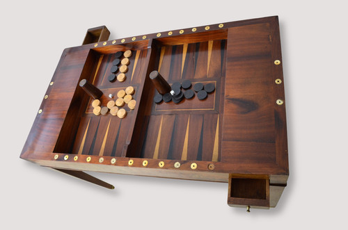 Table jeux tric trac - tric-trac, en