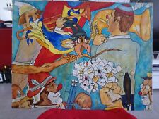 Acrylique sur toile de gerard gouvrant