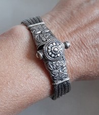 BRACELET CHAÎNE 4 RANGS - Longueur 18,5 cm -