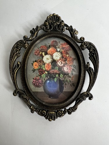 Cadre verre floral nature - verre,