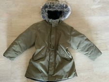 ZARA: MAGNIFIQUE DOUDOUNE PARKA UNISEXE COULEUR KAKI /TAUPE TAILLE 8 ANS UNISEXE