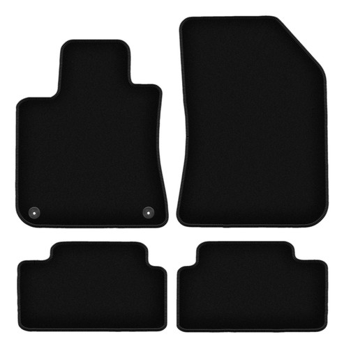 Tapis sol velours noir - en,