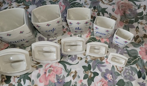 Pots epices en - en, ceramique