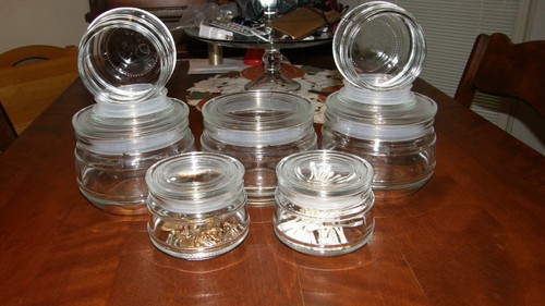 Ikea clear glass jars - ikea,