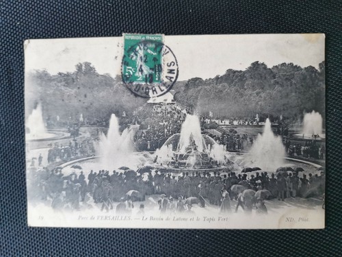 Cpa palais versailles - de,
