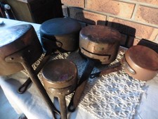 5 ANCIENNES CASSEROLES EN