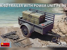 MINIART Remorque K-52 avec groupe motopropulseur PE-95 - échelle 1/35 - MINIART 
