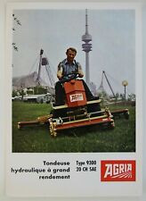 prospectus brochure tracteur