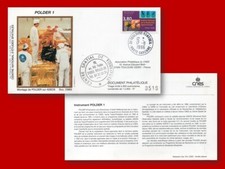 CNES ESA French-Japan POLDER mission Deluxe Cnes Toulouse Space cover 1/800 Rar