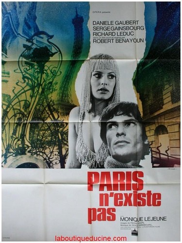 Paris existe pas affiche - n'existe,