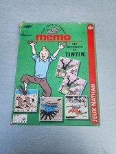 Mémo Tintin Jeux Nathan - Complet 72 cartes - Vintage années 80