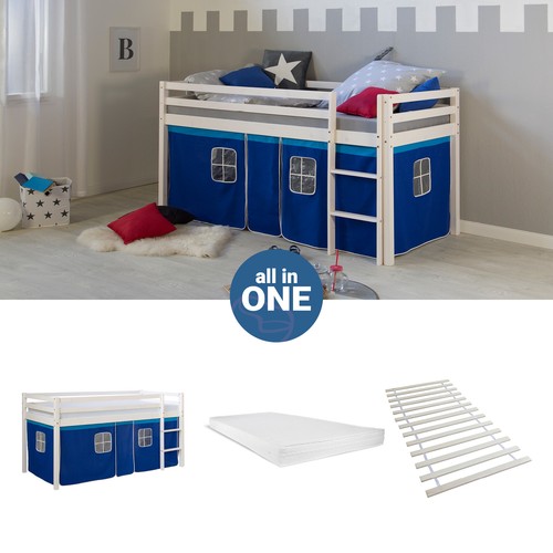 Lit superposé 90x200 - , matelas