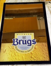 Miroirs publicitaire de Bières lot de 14 en moyenne 40X60 exelent états 