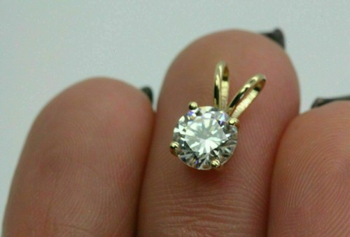 Pendentif solitaire mariage - solitaire, de