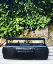 Vintage Boombox JVC RC-115 Stereo Radio Cassette Recorder Portable Ok TBE