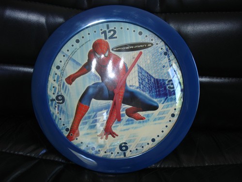 Spider man horloge - 3, murale