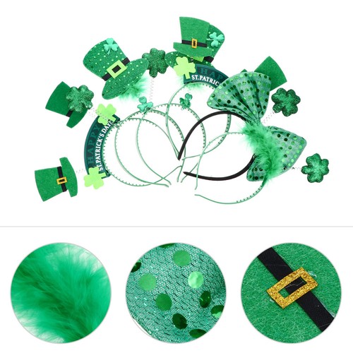 6pcs patrick day green - day,