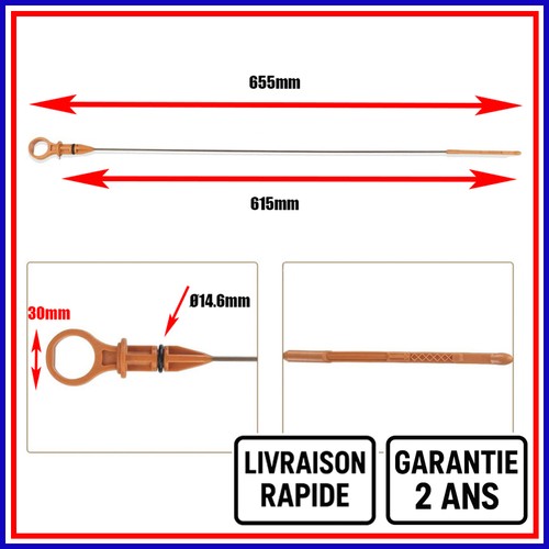 Jauge niveau huile moteur - niveau, d'huile