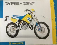 Pubblicità HUSQVARNA Enduro WRE 125 - Cagiva Group. #SoutienUkraine