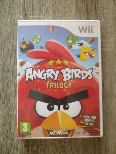 Jeu wii angry - wii, birds
