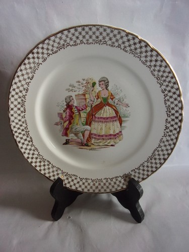 Ancienne assiette décorative - ancienne,