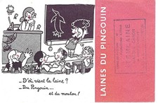 Ancien buvard publicitaire 
