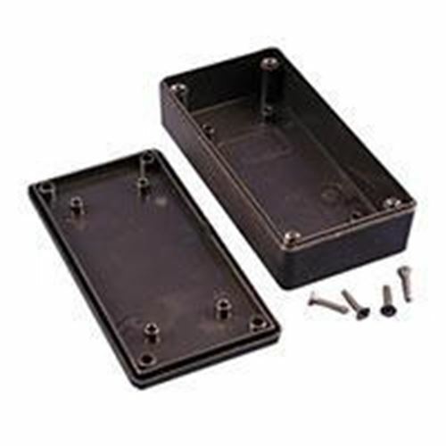 Boite plastique blk - plastique, 3.97"l