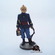 Figurine Del Prado soldat Pompier Tenue Feu Casque Respiratoire France 1893