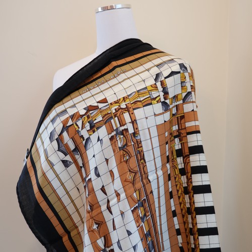 1575 hermes cashmere shawl - hermes,